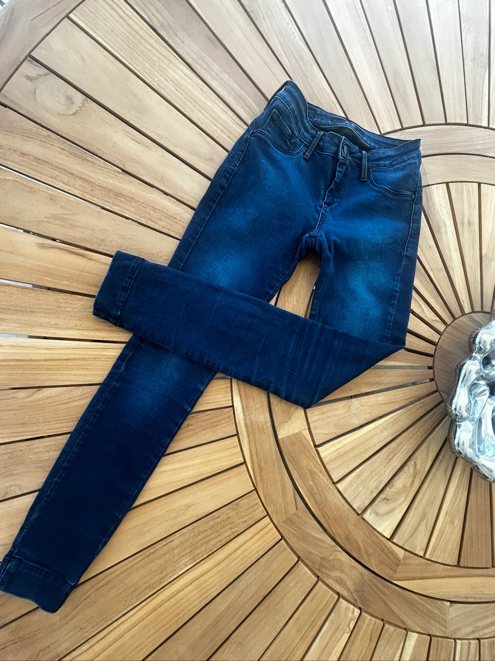 Tiffosi dark blue slim stretch jeans size XS / teen 14-16 years old – photo 5